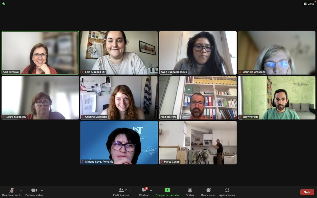 project_deva's tweet photo. The #projectdeva team is back at it again! We're having an online meeting with experts on #edtech to choose the best technology to transform our digital assessment activities. Today we're learning from:
🧑‍💻 Kwan Suppaiboonsuk, from @DSSAmsterdam 
🧑‍💻 Andy Morodo, from @UABBarcelona https://t.co/b3lDXUWPnE