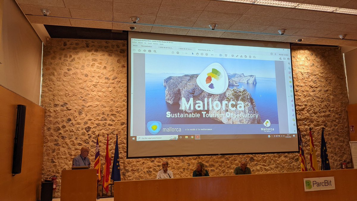 Comienza la Asamblea General de <a href="/BalearsT/">Balears és turisme</a> en el Parc Bit, donde revisaremos la Memoria de Actividades de 2021 y contaremos con la intervención de Lucía Escribano, Directora Insular de Promoción Turística del <a href="/ConselldeMca/">Consell de Mallorca</a>.