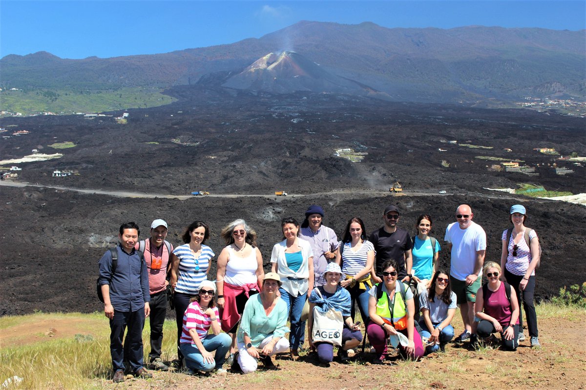 lapalmaresearch's tweet photo. Last month we had the privilege of hosting the @AgeoAtlantic project meeting on #LaPalma #CanaryIslands. Very productive meeting, amazing team! #geohazards #copernicus #citizenobservatories #citizenscience #cumbrevieja #geotourism
📸Eoghan Holohan @ucddublin https://t.co/MG9FrHlPYt