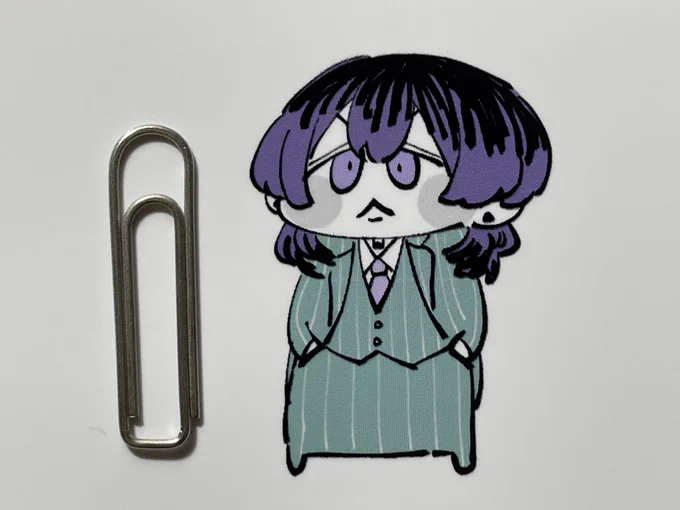 あとでちゃんと出すけど、試し刷りしたら我ながらとても可愛いのが出来上がったので 
