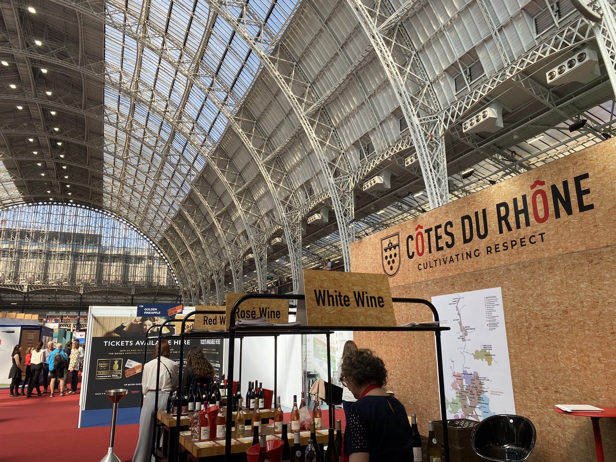 Glad to be back at the #londonwinefair #lwf22
If you are visiting, come say hi - #cotesdurhone is right by the entrance