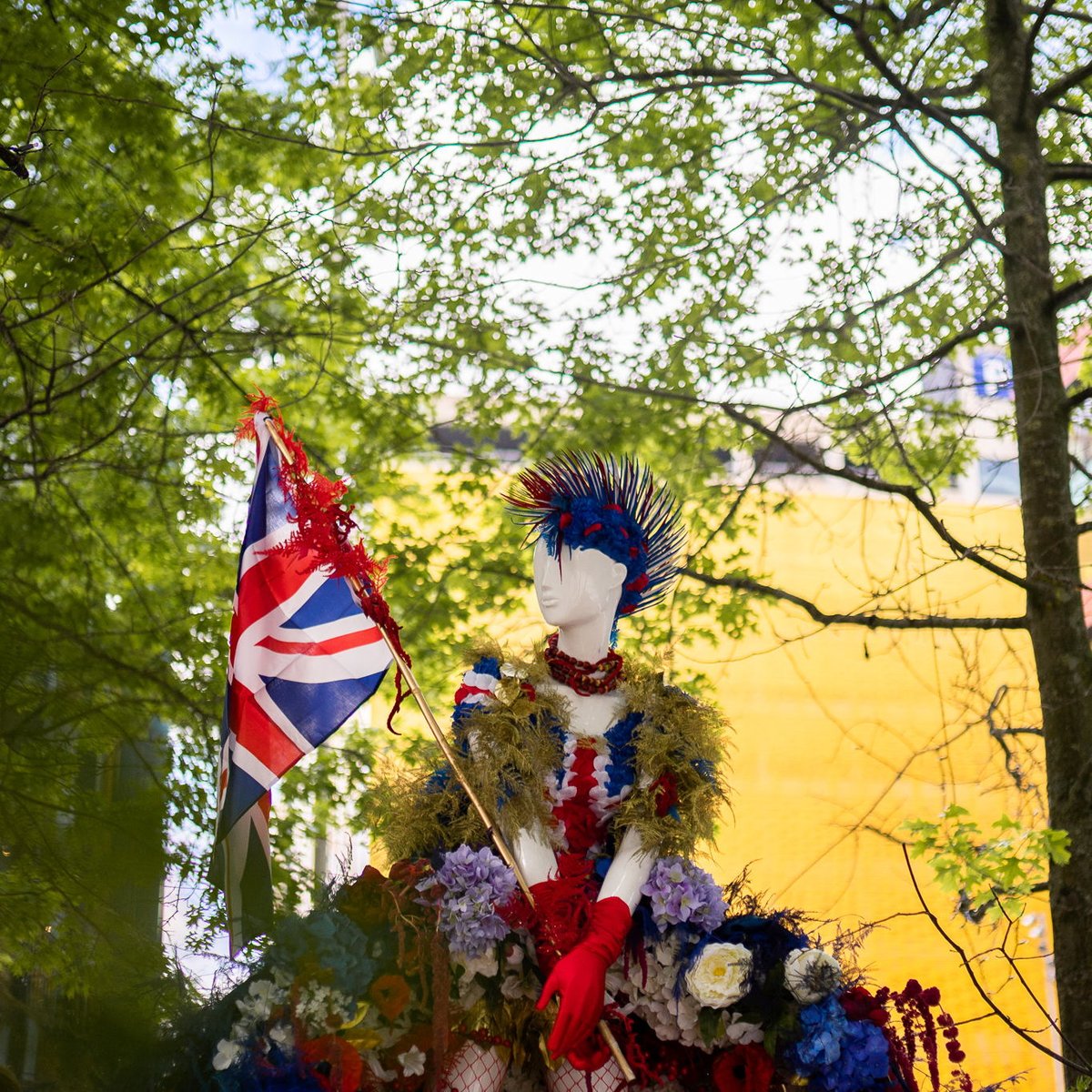 What an incredible Jubilee weekend! The @firststreetmcr team certainly know how to put on a show! 

We're proud to sponsor The Punk Queen of First Street installation by @citiblooms as part of the @MCRFlowerShow, and the First Street Festival stage, programmed by @HOME_mcr.