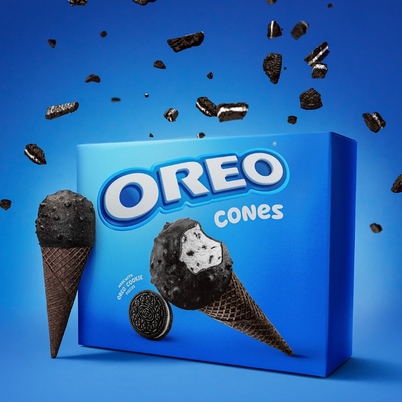 Oreo's tweet photo. AMERICA’S FAVORITE COOKIE is now delicious frozen treats! Find them all in the freezer aisle today.
#OREOFrozenTreats