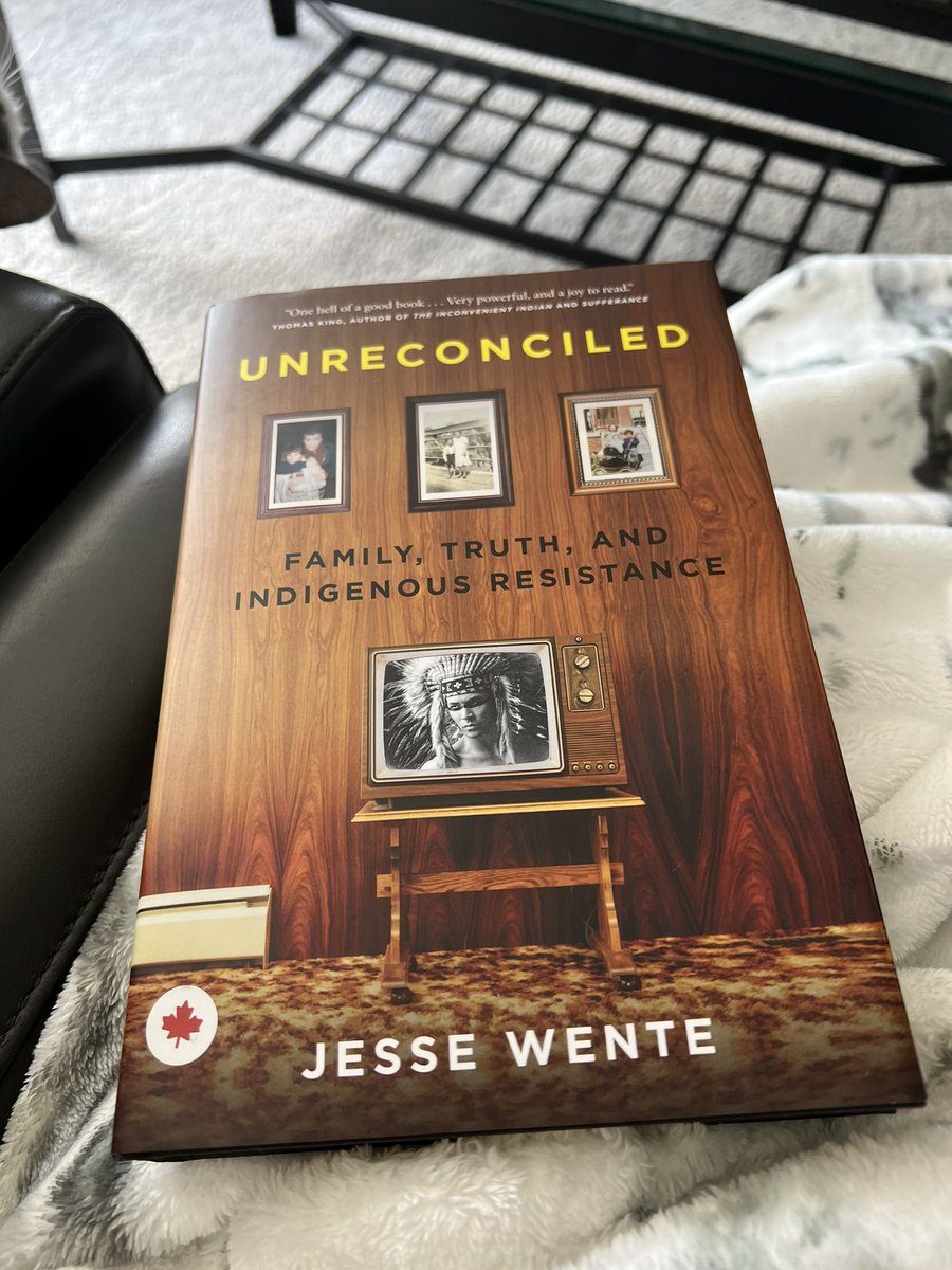 Day 7 of #IndigenousHistoryMonth. I highly recommend the book Unreconciled by @jessewente. This book weaves Indigenous history through personal narrative. It explores many topics including residential schools, racial profiling, cultural appropriation, and Indigenous identity.