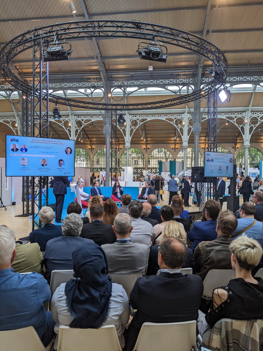 🎯 Aujourd'hui, on participe à #ImpactPME à Paris, l'événement qui décrypte toutes les nouvelles tendances économiques et qui apporte des solutions concrètes pour booster son #entreprise !

Une journée riche en échanges, organisée par la <a href="/CPMEnationale/">CPME</a> &amp; <a href="/bfmbusiness/">BFM Business</a>