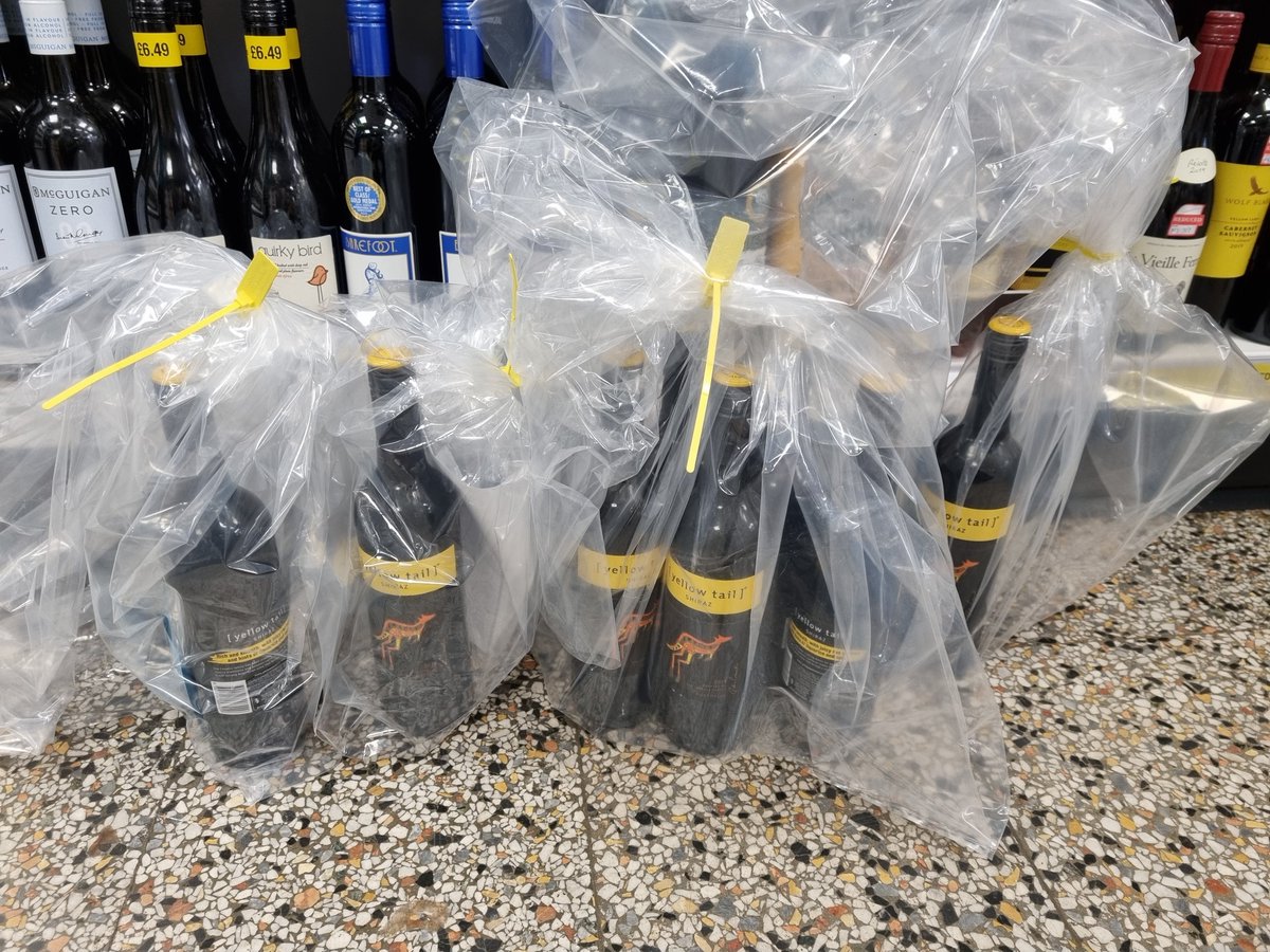 SavvyShopper6's tweet photo. Trading standards officers are still finding counterfeit wine on sale in Walsall. These were seized last week.
If you suspect you've bought some that isn't 'genuwine', or know where it is on sale, let us know - tradingstandards@walsall.gov.uk https://t.co/fh083bK2Vh