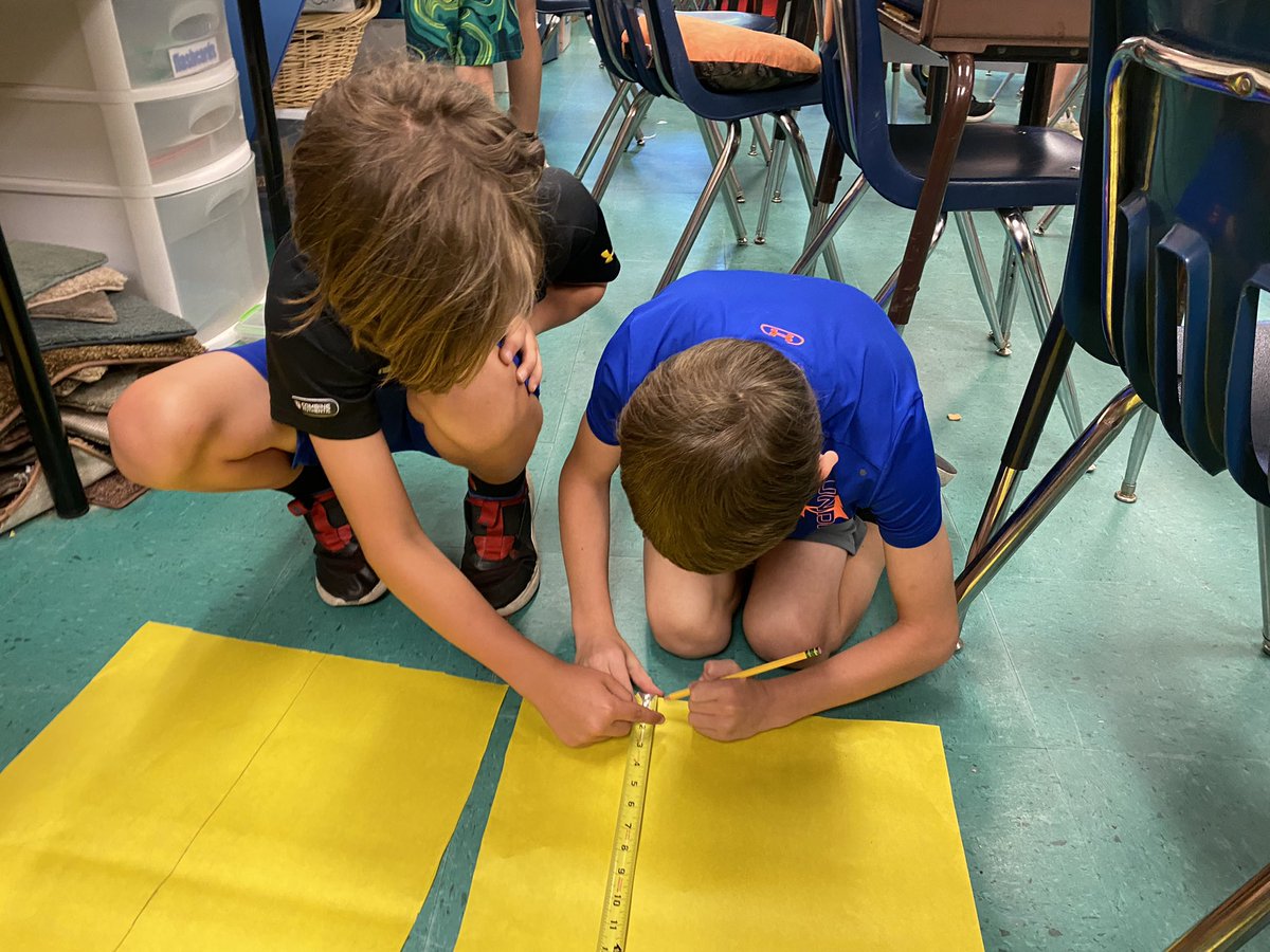 A Yeti footprint was found and it was twice the size of a third graders footprint! Using third grade body measurements, and doubling them, the classes created models of what they thought a Yeti’s size would be. Such a fun collaboration! <a target='_blank' href='http://twitter.com/TuckahoeSchool'>@TuckahoeSchool</a> <a target='_blank' href='https://t.co/3My4a8BG0O'>https://t.co/3My4a8BG0O</a>