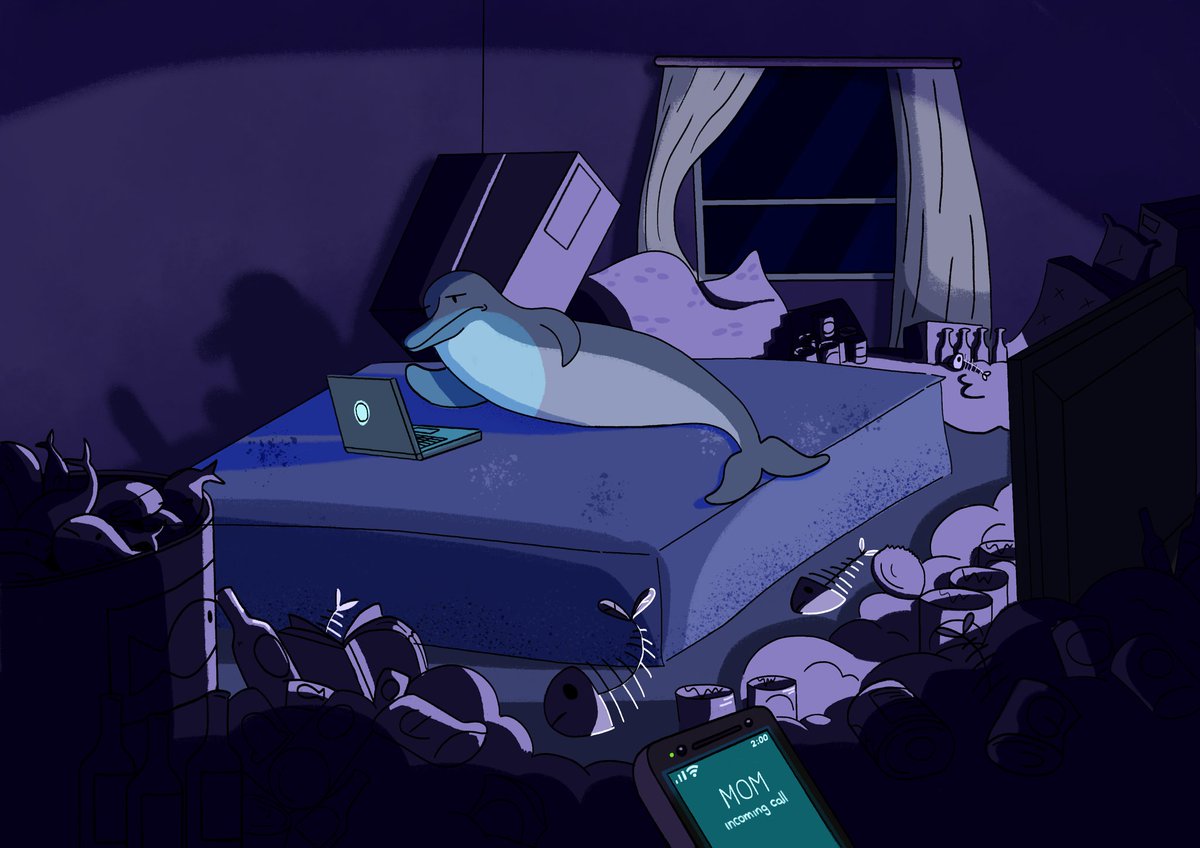 Long night of degening in the pod🐬

Interact with this tweet to be considered for WL📄