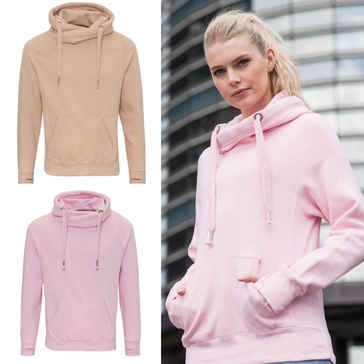 WorkUniformCo's tweet photo. Are you looking for a NEW stylish hoodie for your staff?
The JH021 AWD Hoodie are made with cotton faced fabric which is ideal for decoration, this modern and stylish high necked cross over hooded top. Vegan certified!https://t.co/GGmg83ERgz https://t.co/8FKrAJHvqM