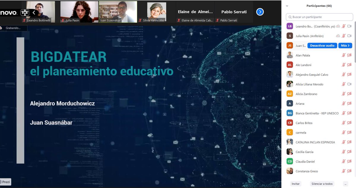 lebottinelli's tweet photo. Un aporte muy interesante sobre la relación entre #bigdata, educación y #planeamientoeducativo de parte de Juan Suasnábar y @alejmordu Abre un campo de trabajo e investigación muy fértil. #CongresoAMCE #estadísticaseducativas https://t.co/NkKKm9wXVx