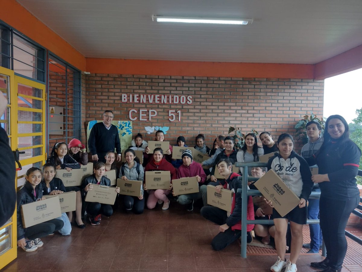 Entrega De Netbook al CEP 51 Colonia Alberdi
Supervision Regional II Obera. <a href="/EscurdiaViviana/">Viviana E Escurdia</a> <a href="/CGEMisiones/">CGE Misiones</a> <a href="/jalbertogalarza/">Juan Alberto Galarza</a> 
<a href="/BarbaroLorena/">Analia Lorena Barbaro</a>
<a href="/ArtuiLucila/">lucila mabel artui</a>