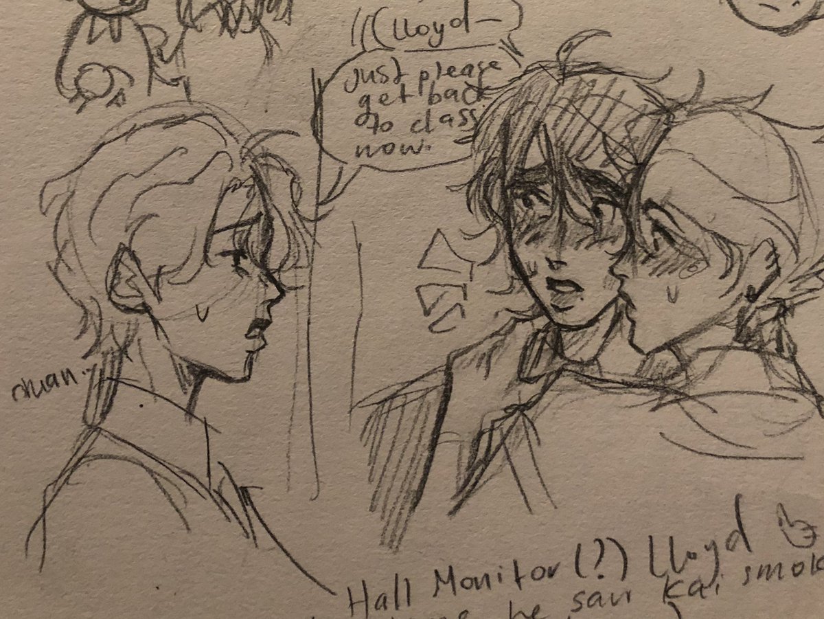 99COKAINE's tweet photo. in regards to before i actually definitively started writing about my my ninjago highschool au, the driving source to draw it was cole and kai making out. https://t.co/oSltffQHcB