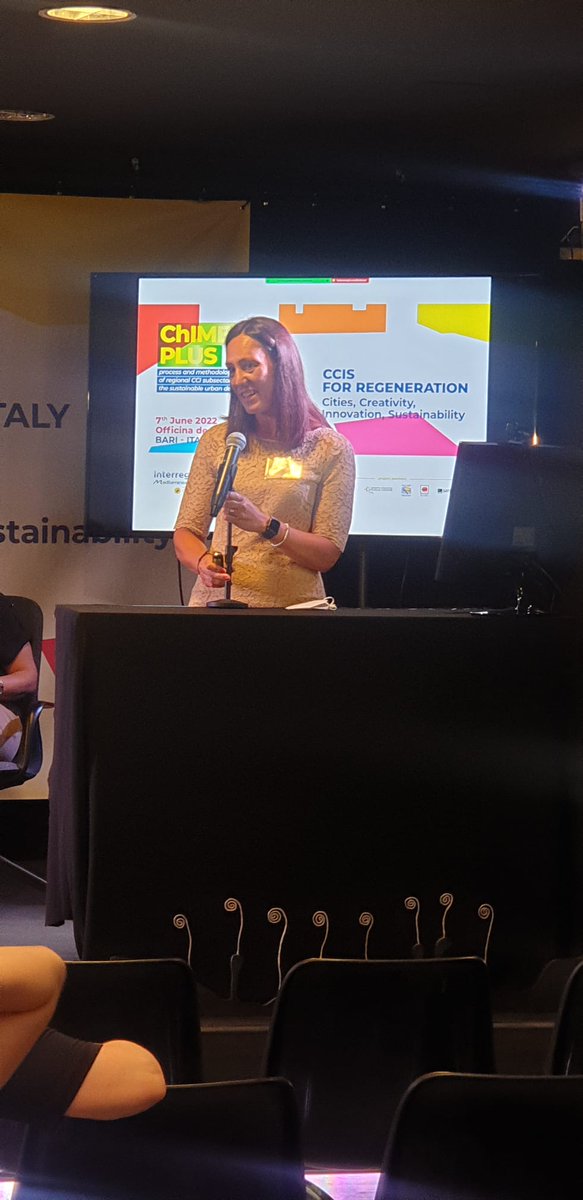Crossinnoproje2's tweet photo. #PPactivities
🤩 Together with other #ChIMERAPLUS project partners, @regioneFVGit presented the #project results during the @ChimeraPlus final event at @OfficinaEsordi!
👉Info about the #project: https://t.co/GtZxplHX2y
👉Learn more about #CROSSINNO: https://t.co/ICZLMflCIQ https://t.co/PX9oWbcYB3