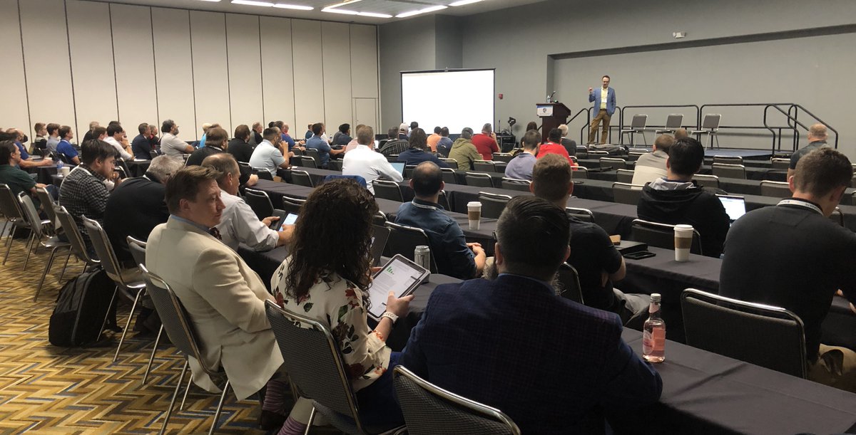 AutomateShow's tweet photo. Day one was one for the books! We’re looking forward to another day full of inspirational keynote sessions, conference classes, exhibits and more! #AutomateShow https://t.co/HiOTWDSrh8