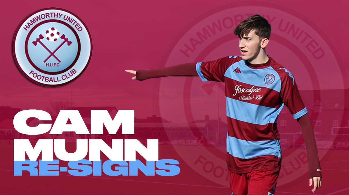⚒| RE-SIGNED for 22/23

<a href="/Cammunn07/">CamMunn</a> has agreed to continue his development at the County Ground next season. A wonderful talent &amp; one that we hope continues to shine for the claret &amp; blue in the Southern League ⚒