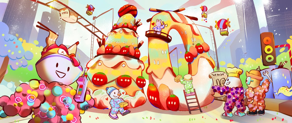 IO and the Dessert Factory 🧁🎂🍓