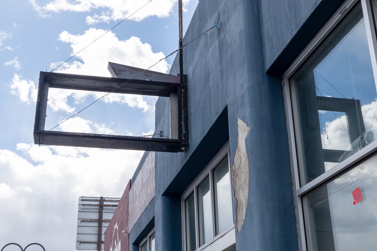OurTownReno's tweet photo. Even with land at such a premium amid our affordability crisis, if you look closely, there's still many abandoned business buildings from a bygone industrious era around Reno. Quiet Structures is a photo essay by @jakelorgee Find the full series on our Instagram or Facebook https://t.co/aeLmfxv5lB
