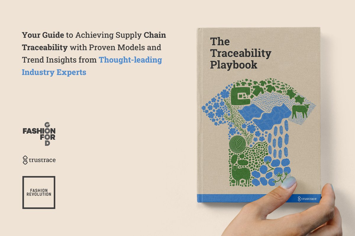 TrusTrace's tweet photo. We're proud to announce the launch of the Traceability Playbook in collaboration with Fashion Revolution & Fashion for Good - aimed at building responsible supply chains for a new era.
https://t.co/tK8v3244ho
#traceabilityplaybook #fashiontech #digitaltraceability #trustrace https://t.co/LGKbDAdp3n
