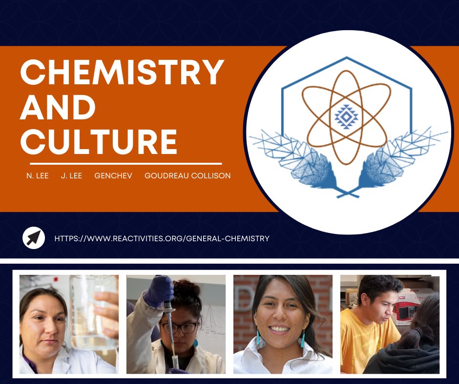 And more good news! The Chemistry and Culture Lab Workbook and the site to showcase the work has launched! So excited to share this amazing Lab workbook.@NAULeeLab @theoreticalfun @RITscience