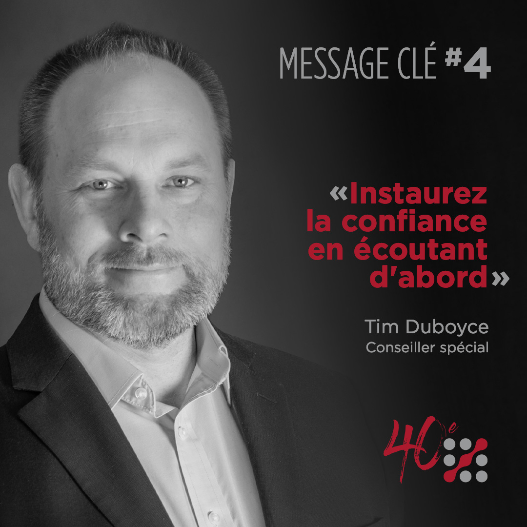 mflrp's tweet photo. Notre agence souffle ses 40 bougies et nous vous partageons nos conseils « messages clés » pour vous guider dans l’atteinte de vos objectifs. Ce mois-ci, Tim nous rappelle l’importance de l’écoute et de ses bienfaits en communication: https://t.co/fOmYbKyl4C #MessageCleMFLRP #40e https://t.co/mJ5NazobNy