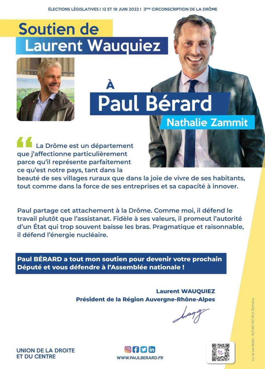 paulberard26's tweet photo. Merci @laurentwauquiez  ! https://t.co/pFRltJ4Uah
