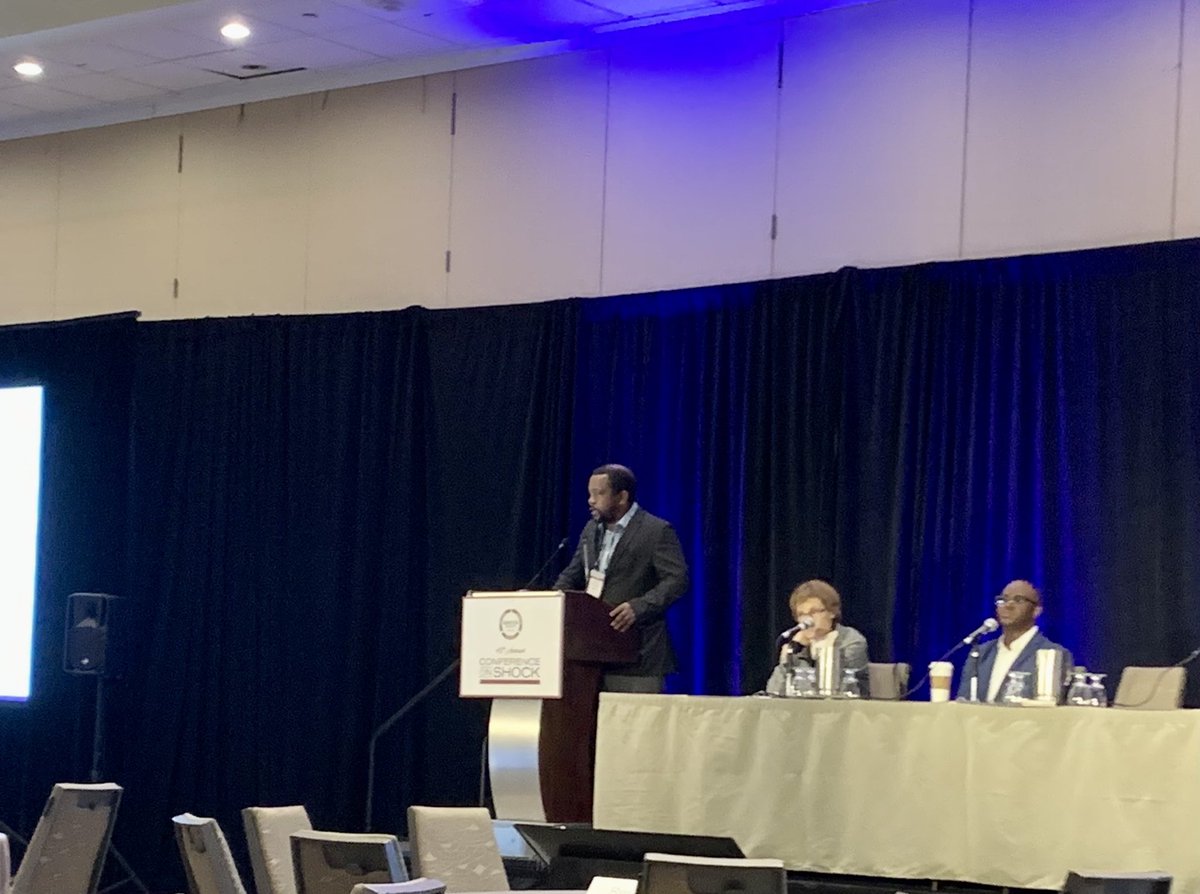 Listening to some great work from <a href="/Maineburndoc/">Damien Wilson Carter</a> - Tranexamic Acid Suppresses the Release of Mitochondrial DAMPs and Reduces Lung Inflammation in a Murine Burn Model #ShockCon #Burns <a href="/ShockSociety/">The Shock Society</a>