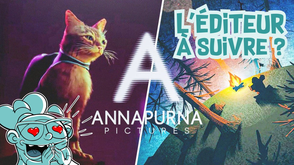 Mine de rien avec Stray, l'un des jeux que j'attends le plus avec son ambiance de fou, sa DA et l'originalité liée à son personnage, le chef d'oeuvre Outer Wilds et d'autres titres très sympas comme 12 minutes, Annapurna devient facile l'un des éditeurs les plus à suivre !