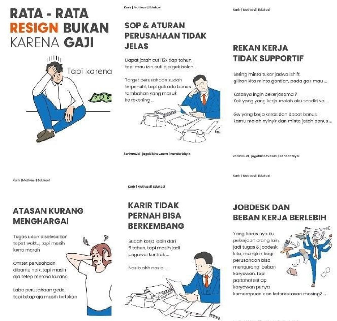 work! ini beneran? mungkin disini ad yg gajinya gede tp memilih resign