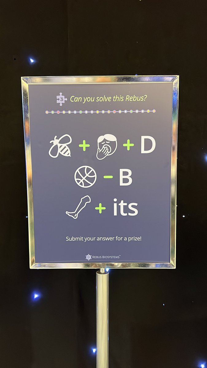 em_grass's tweet photo. Beyond all limits #rebusbio #AGBT22 https://t.co/0MB9uYYKaW