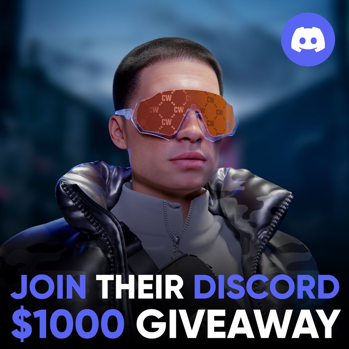 • ONLY 50 PEOPLE CAN JOIN THE DISCORD BELOW!🚨 

• 💰THERE'S $1000 TO BE WON BY GRINDING IN THE <a href="/CryptWear_TM/">CryptWear ™</a> DISCORD 💰 

(check the #announcements channel🚨)

JOIN FAST! ONLY 50 SPOTS⬇️

✅Like, RT, Tag Friends
✅Join Discord - discord.gg/5PH3rYH5Zg