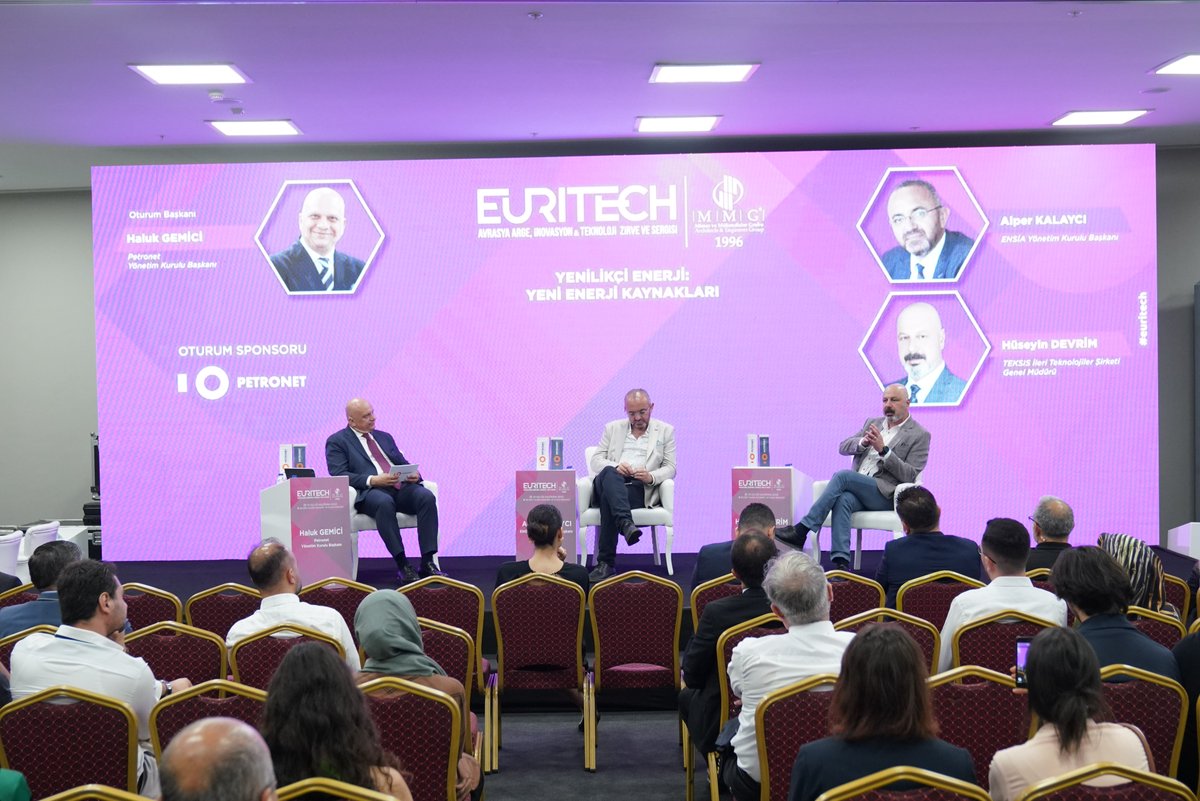 1 Haziran 2022 saat 14:30’da Petronet oturum sponsorluğundaki “Yenilikçi Enerji: Yeni Enerji Kaynakları” paneli Geleceğin Teknolojileri Salonu’nda gerçekleşti! 

@PetronetOtomsyn <a href="/HALUK_GEMICI/">Haluk Gemici</a> <a href="/ensiatr/">Enerji Sanayicileri & İş İnsanları Derneği</a> <a href="/akalayc73/">Alper KALAYCI</a> #teksısileriteknolojilerşirketi #hüzeyindevrim <a href="/BulentSenenerji/">Bülent Şen</a>