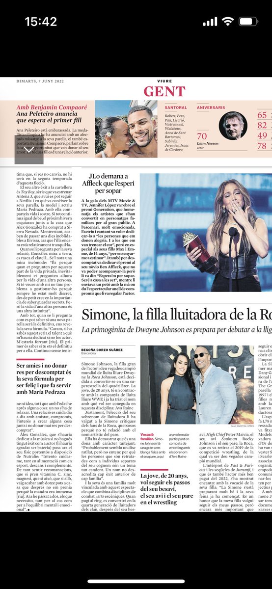 Srs. de <a href="/LaVanguardia/">La Vanguardia</a> , segur que avui es Sant Pere i Sant Pau. Llavors, el 29 de juny que??