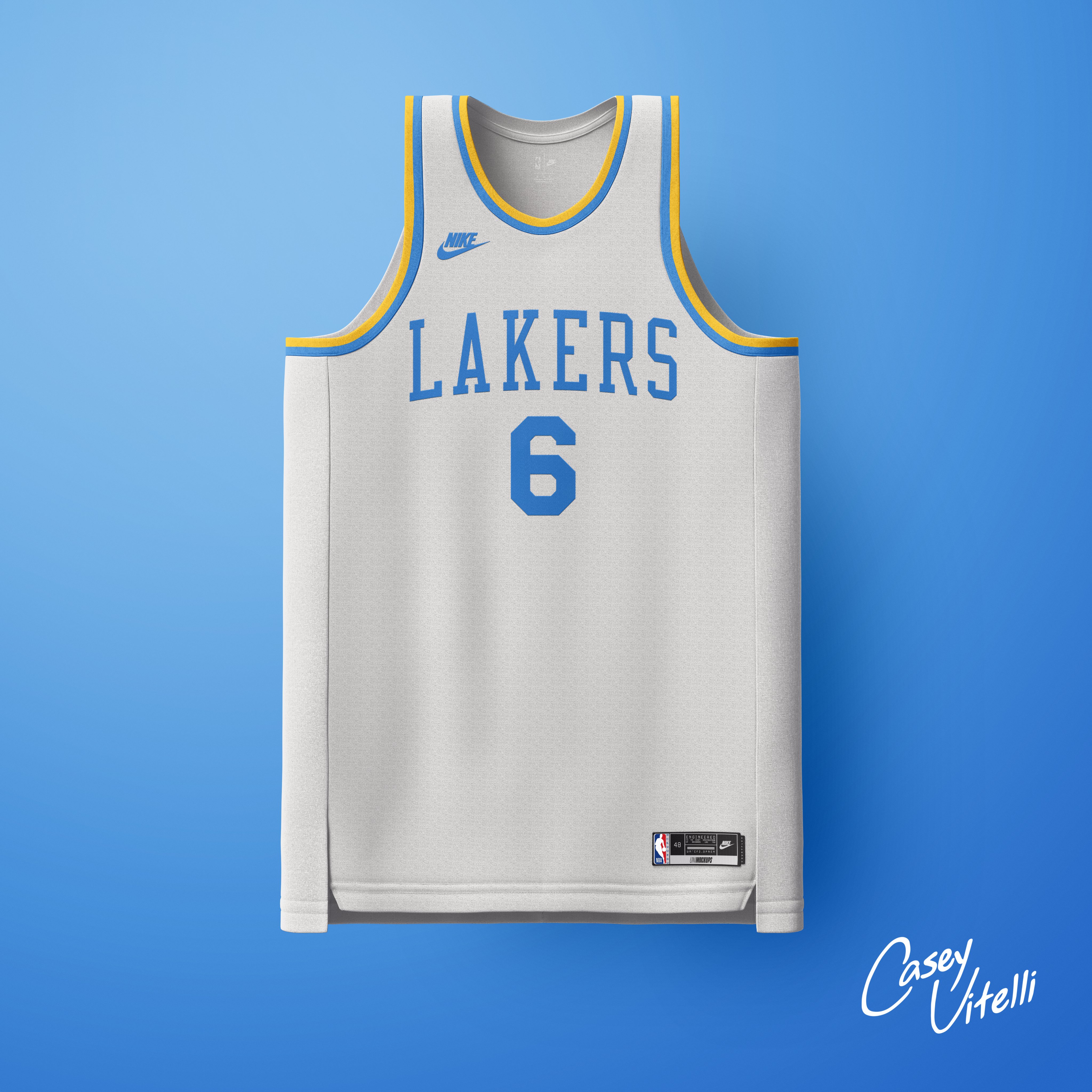 LA Lakers Jersey Concept I made (ig: @lucsdesign91), doing a new