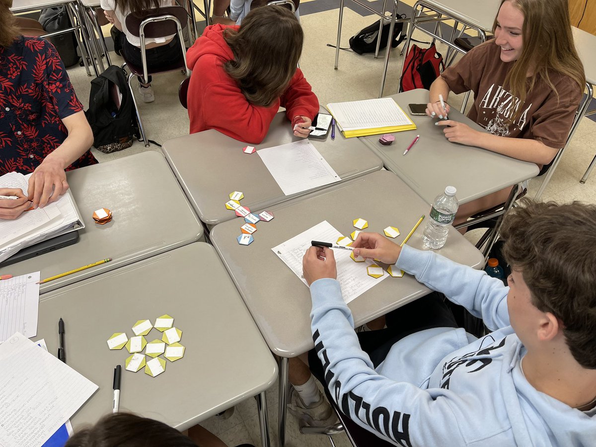 US I reviewing the Civil War with some hexagonal thinking! #WHPantherPride