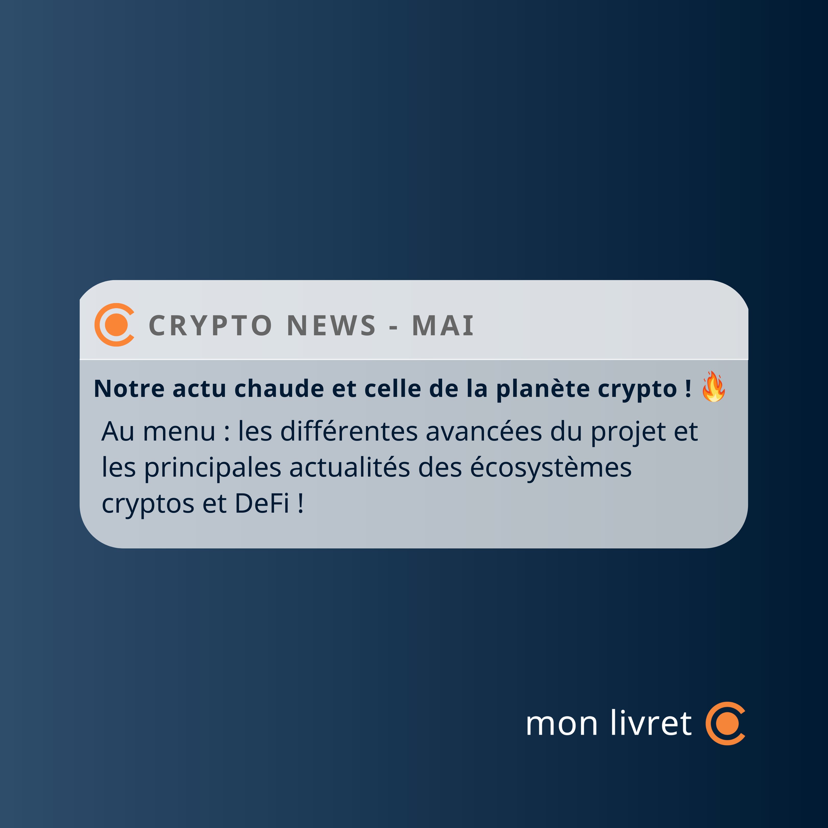 Mon Livret C La Crypto News Du Mois De Mai Au Menu La Tres Mauvaise Surprise Terra La Stat Et La Citation Du Mois La Mysterieuse Reunion Des