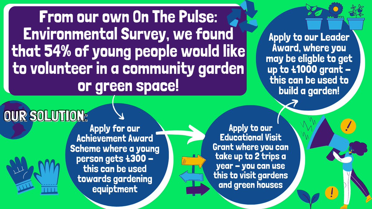 JPFoundation's tweet photo. It's #NationalWellbeingWeek!🌱
🌿 Did you know #gardening improves mental health, physical health, acquire new skills & enjoy outdoors!
🐌 Apply for our Achievement Award Scheme, where you can get grants to help contribute towards building a #garden!
👉https://t.co/iWgyNkC9xm https://t.co/fz2njIE0Ge