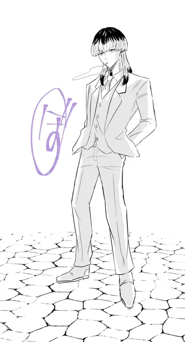 男性のこういうポーズが大好きなんだけどこれ難しくて上手く描けない😭😭また近いうちにリベンジするぅ(負けず嫌い) 