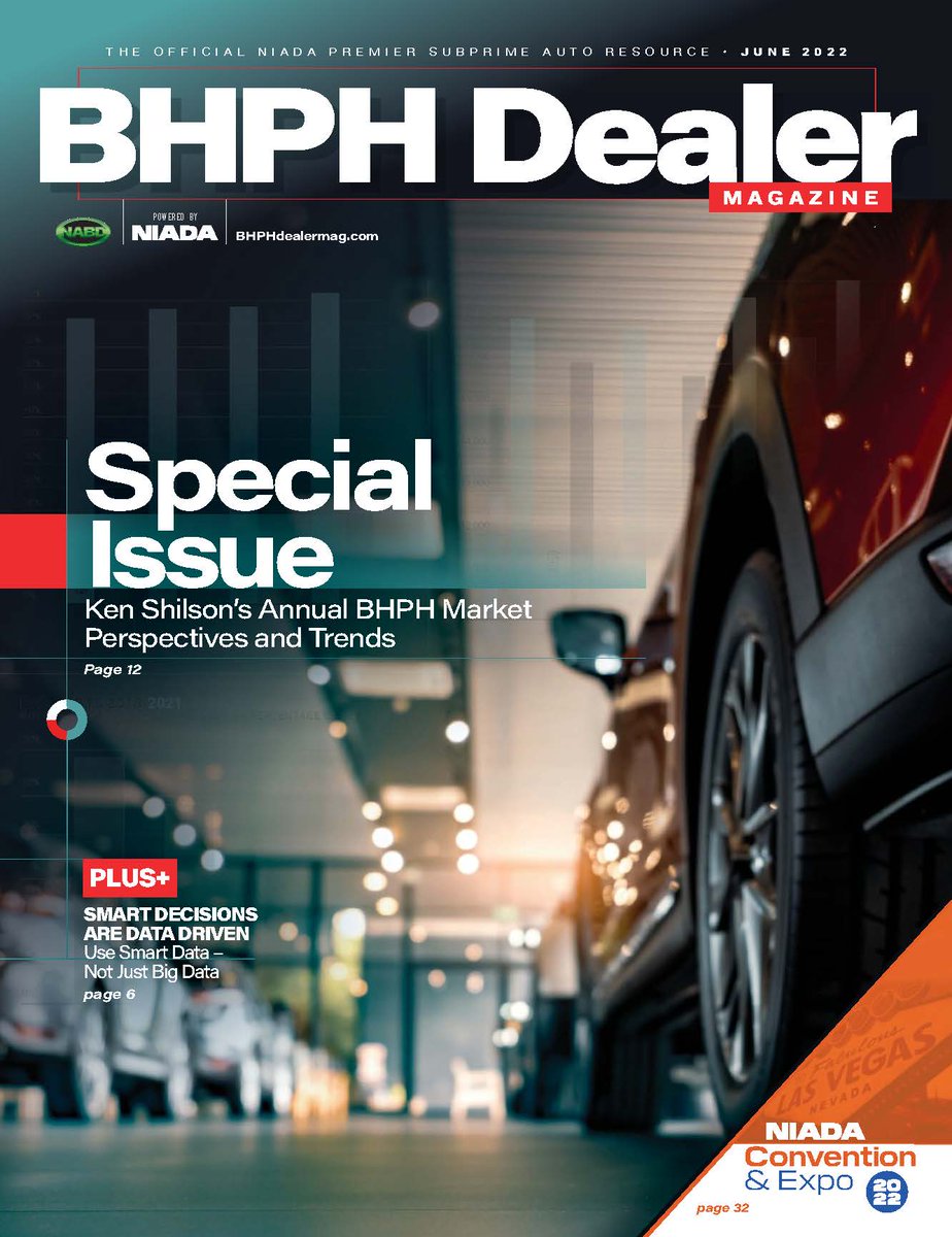 The June edition of BHPH Magazine has been released.
View online now: bhphinfo.com/bhph-dealer-ma…

#niada #bhph #bhphmagzine #usedcardealer #usedautodealer #automotiveindustry #usedcars