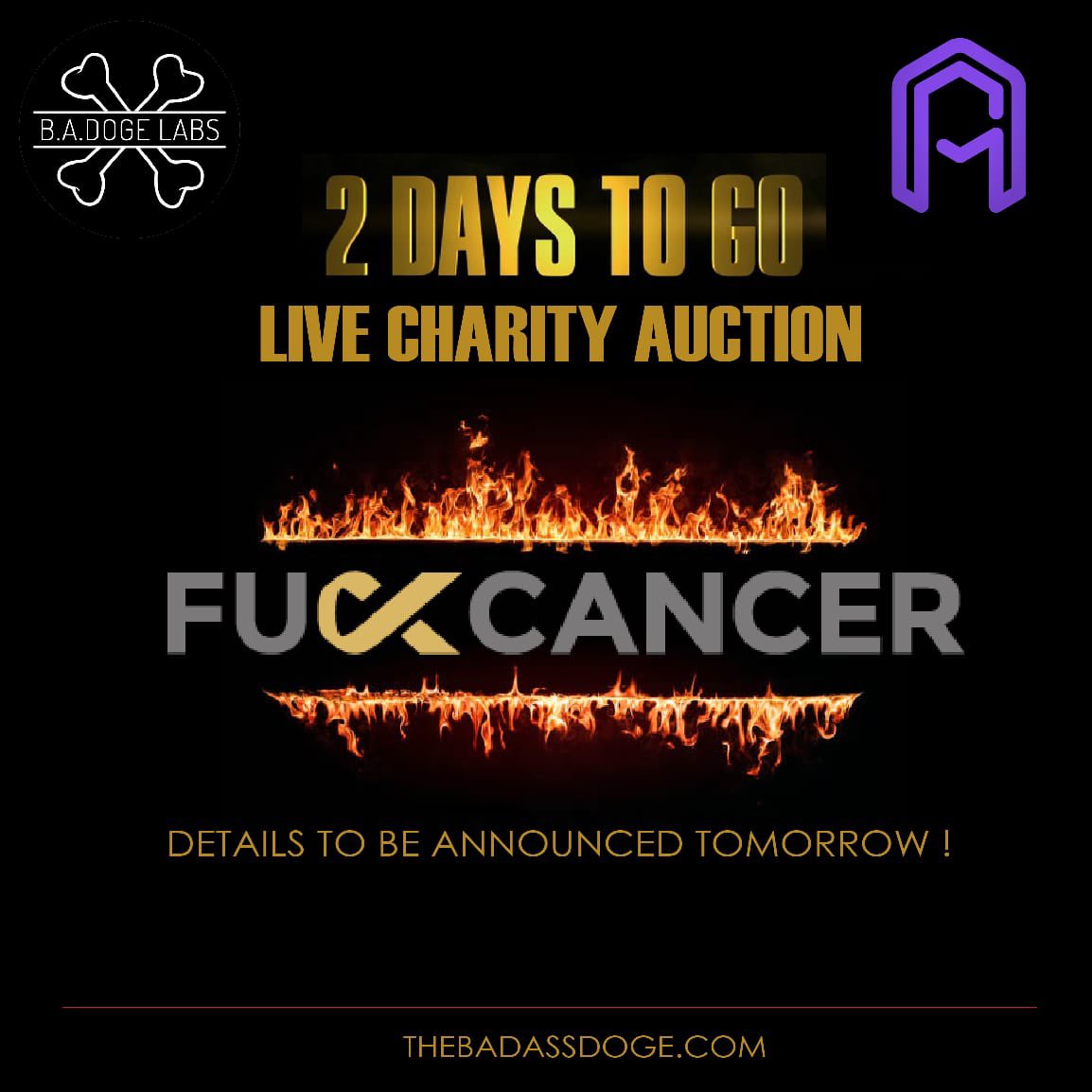 badogelabs's tweet photo. Say whattt?? We’re two days away. Show your support for @letsfcancer’s cause. There will be a live auction on 9 June on @spatialxr whereby we’ll be releasing a 1/1 piece of art that can be purchased! 

@Davc_s  @PolygonAlliance @CodedCarbs  @HICeeCee thanks for the opportunity. https://t.co/yjdMrOffoE