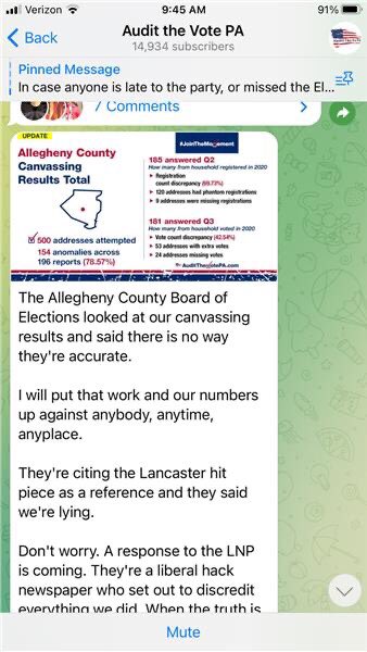 ByCarterWalker's tweet photo. My colleagues @PittsburghPG should take Audit the Vote up on their offer to release their “work and our numbers” to anyone. Ask for the Excel file (time stamped to ensure it wasn’t manipulated before being sent) and the original surveys taken at the door. Talk to @Wrschgn, he has https://t.co/qRemX76q6B