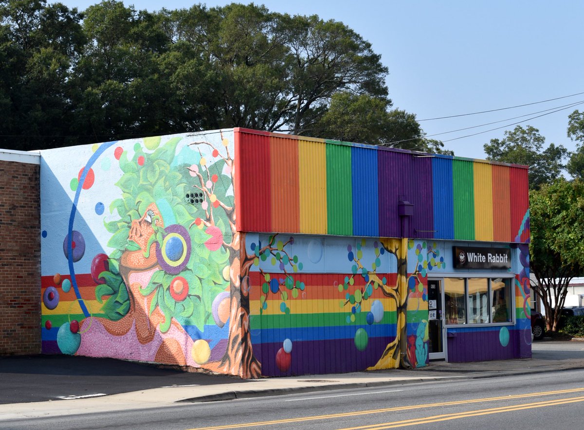 Love #Top4Pride for this week’s #Top4Theme because #LoveIsLove 

1. &amp; 2. Murals in Bushwick, NYC
3. Rainbow Street in Reykjavik, Iceland
4. White Rabbit in Charlotte, NC

❤️🧡💛💚💙💜

Share &amp; tag hosts <a href="/Giselleinmotion/">Giselle</a> <a href="/perthtravelers/">Perthtravelers (Wendy)</a> <a href="/CharlesMcCool/">Charles McCool ✈️</a> <a href="/LiveaMemory/">Live a Memory</a> @GayPuglia