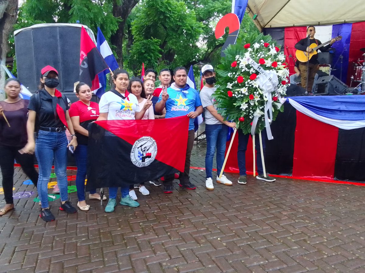 ❗#4319FuerzaDeVictorias ||✊❤🖤✊🇳🇮
Un #6Junio de 1979, se dió el inicio a la Insurrección en nuestro municipio. 

#NicaraguaUnPuebloQueVence 
#2022EsperanzasVictoriosas
