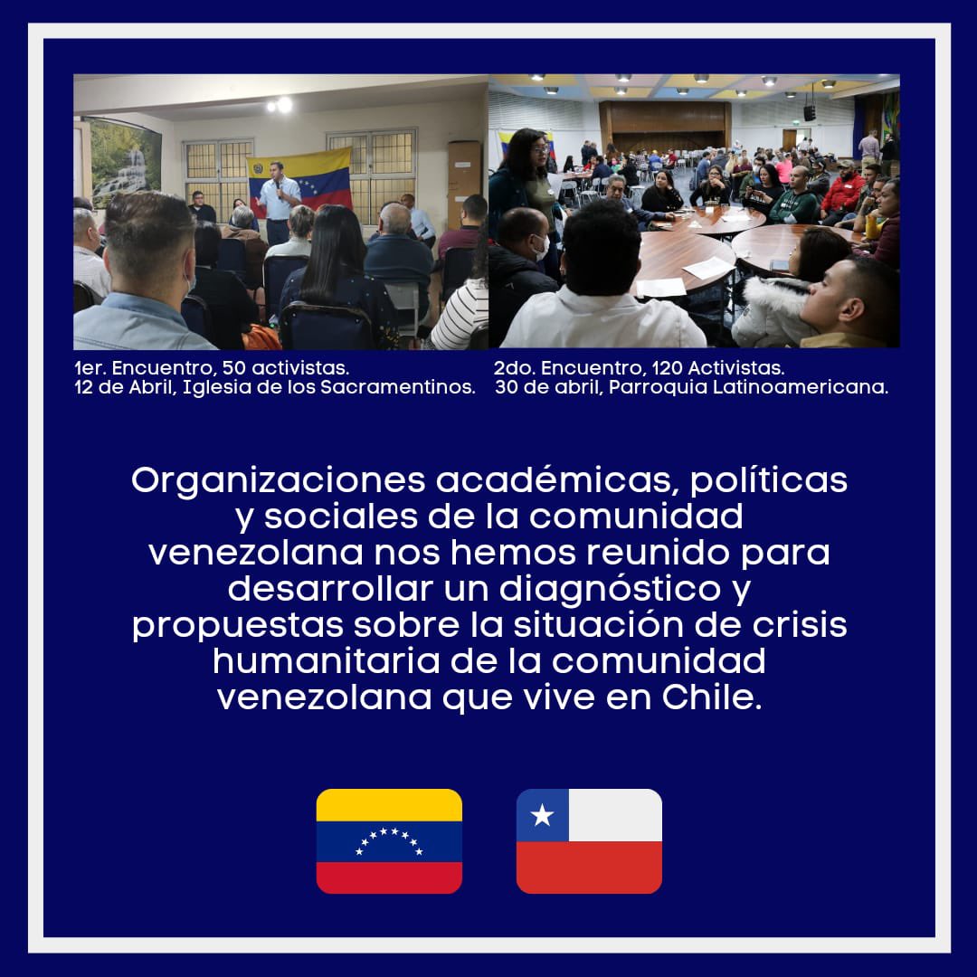 Neidajcm's tweet photo. 🧶 1/4
Comparto las propuestas en migración que surgen de un proceso participativo de la comunidad 🇻🇪en🇨🇱. 

Estas serán entregadas a las autoridades de gob. @gabrielboric 
@izkia @DrManuelMonsalv @eduardothayer @UrrejolaRREE @LuciaDammert @mriost @Mayafernandeza @jeannette_jara https://t.co/R9qFRuFWH2