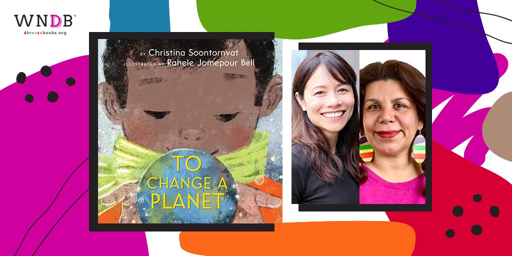 TO CHANGE A PLANET by @soontornvat, illustrated by @RaheleJomepour, shows how small actions can add up to harm a planet—but can likewise save it. Christina and Rahele spoke to @thushponweera about the book and hope for the future: ow.ly/LLmV50JrtYj