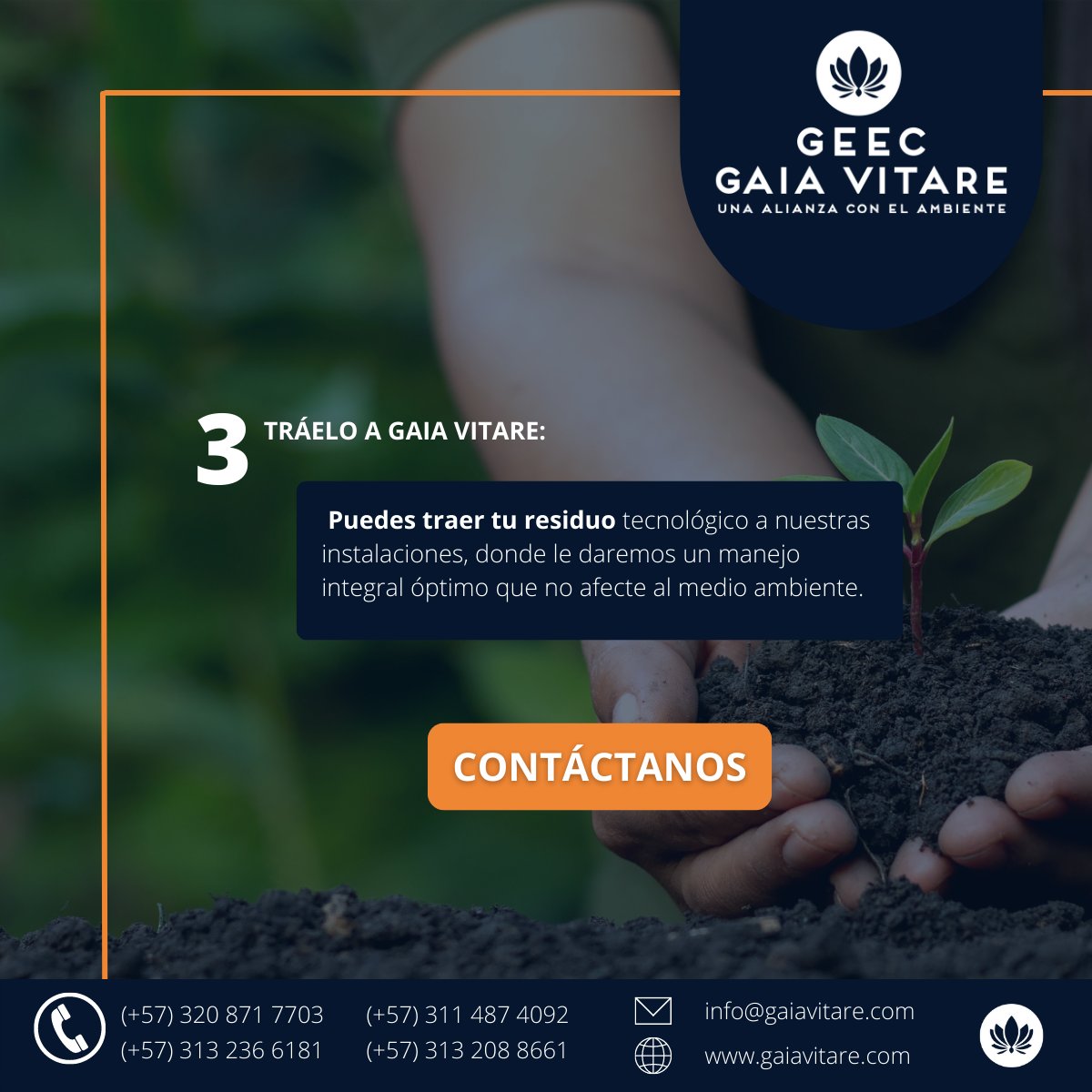 vitare_a's tweet photo. En #repensandoelfuturo te enseñaremos a deshacerte de tus residuos tecnológicos sin afectar al #MedioAmbiente 🌿
#residuos #economiacircular #sostenibilidad https://t.co/wF6rr18vA9