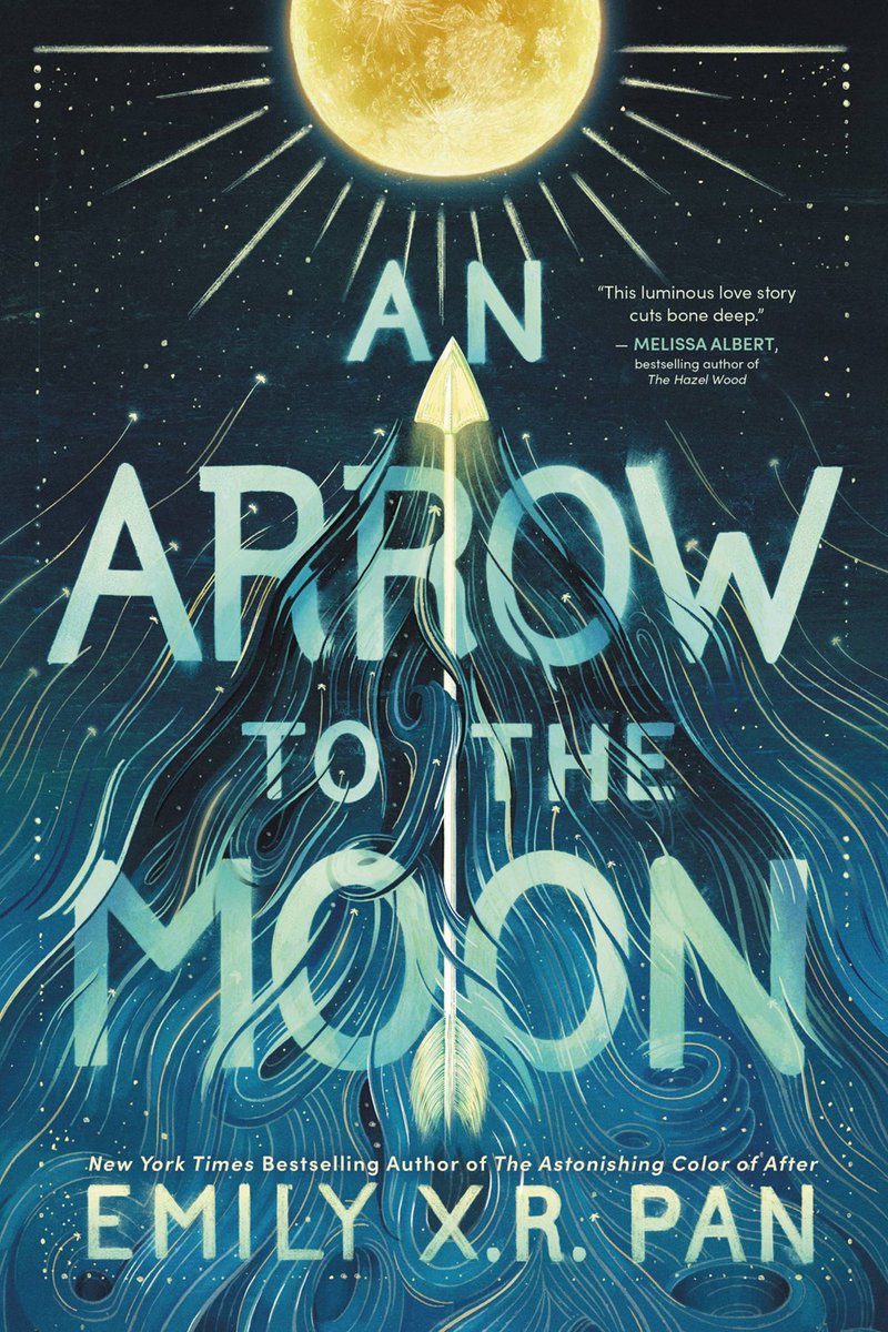 Starred #Fiction #ReviewoftheWeek AN ARROW TO THE MOON by @exrpan (@LittleBrownYR @lbschool): 'In lush prose, Pan retells both the Chinese legend of Chang’e and Houyi and Shakespeare’s 'Romeo and Juliet.'' hbook.com/story/review-o…