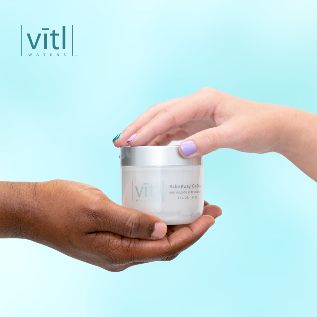 VitlWaters1's tweet photo. Whether you're dealing with back pain, joint pain, or muscle soreness, our Ache Away Gel Rub can help you get back to your active lifestyle. Add it into your daily routine today!

Shop: https://t.co/F8NzuOfD37

 #vitlwaters #skincare #beauty #moisturizer #mineralspa https://t.co/qWhGJ2W8DQ