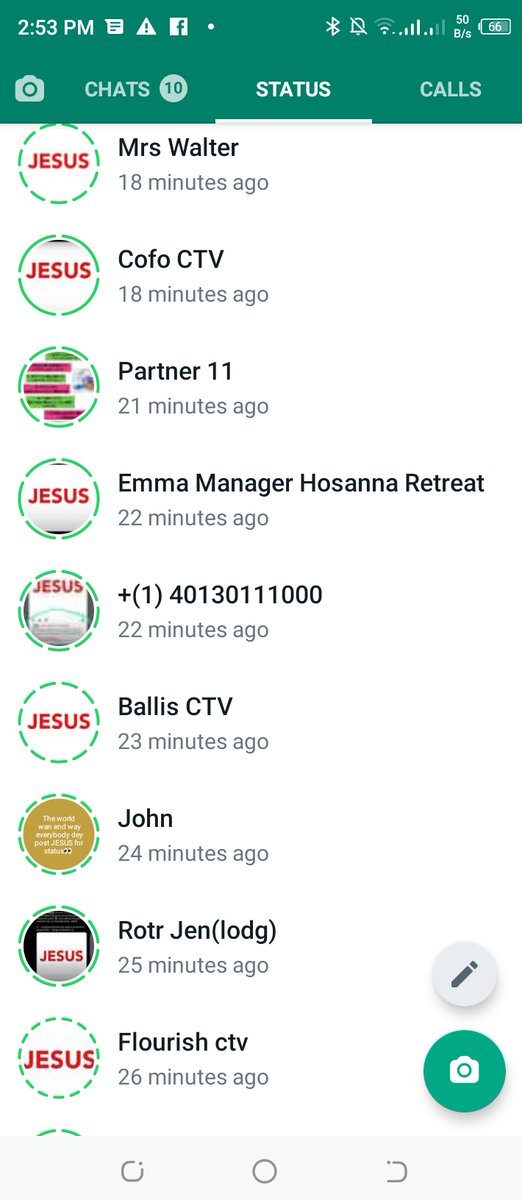 Princeharrycy's tweet photo. JESUS EVERYWHERE On My WhatsApp Status 

The Name Above Every Other Names https://t.co/Athy63DLcb