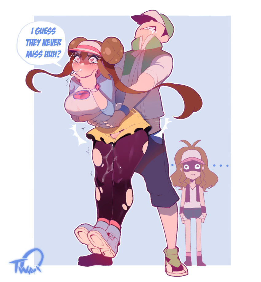 ❝ I guess some moves never miss, huh? ❞

❀ Rosa from Pokemon Black 2 and White 2.
❀ NSFW.
❀ Largest tits in Unova.
❀ Occasional taboo themes.
❀ Kind, outgoing, and VERY openly lewd.
❀ ♡ + ↻