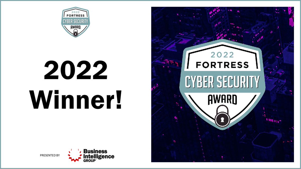 BIG news for Anvilogic @WeAreAnvilogic #winner 2022 #Fortress #CyberSecurity Award Learn why at anvilogic.com bit.ly/3tfdYCH